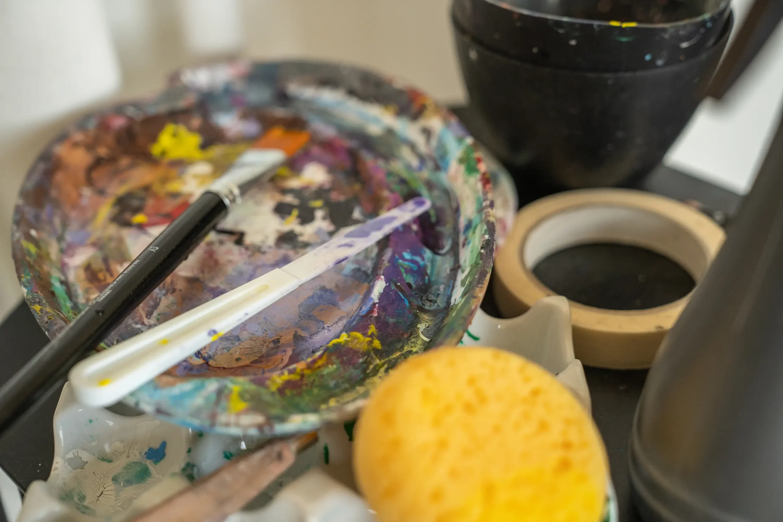 Atelier Einblick Claudia Hasler Intermediale Kunsttherapie 9